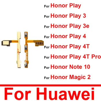Бутон за Регулиране на силата на звука на Хранене Гъвкав Кабел За Huawei Honor Play 3 3д 4T Pro Note 8 10 Magic 2 Странични Клавиши, Но Не и Подмяна на Гъвкави Ленти 