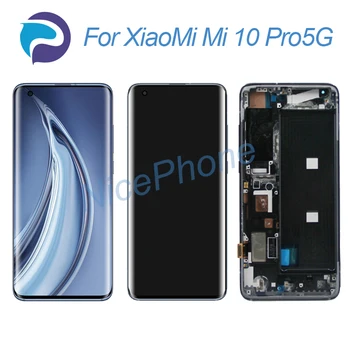 За XiaoMi Mi 10 Pro 5G LCD екран + Сензорен Дисплей, Дигитайзер, 2340*1080 M2001J1G за XiaoMi Mi 10 Pro 5G LCD дисплей