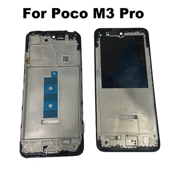 За Xiaomi Poco M3 Pro 5G Средната рамка на Предната ЖКпанель Дело Задната част на средната плоча Модели на Смяна на притежателя за подкрепа на LCD дисплея
