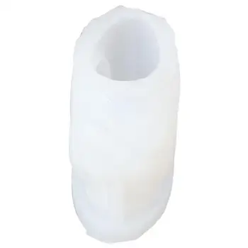Силиконови форми White Conch Момиче Силиконови форми за свещи от 10 * 9 см Силиконови 3D силиконови форми за украса на дома