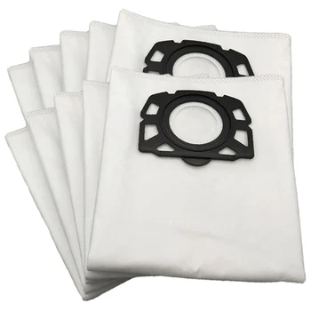 10 бр. торбички за Еднократна употреба за прах за прахосмукачка Karcher MV4 MV5 MV6 WD4 WD5 WD6