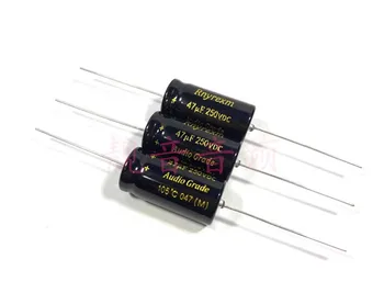 10шт електролитни кондензатори 250V47UF 16*30 поляр
