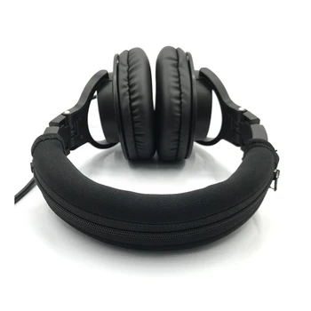 1бр Слушалки, лента за глава Възглавници Накладки предна Броня Капак с Цип Заместител на Sony MDR-1R резервни Части за ремонт на слушалки