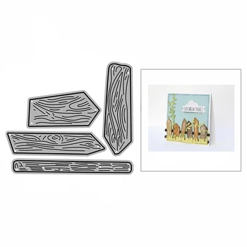 2021 Нова дървена табела Метални щанци за рязане за украса scrapbooking със собствените си ръце и производство на пощенски картички, Хартия за щамповане без печати