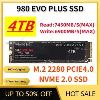 2023 най-Новият Оригинален 980 EVO Plus SSD Вътрешна PCIe Gen 4.0 x 4 NVME 1 TB И 2 TB 4 TB за Преносими компютри и Настолни компютри PlayStation 5 Лаптоп PS5