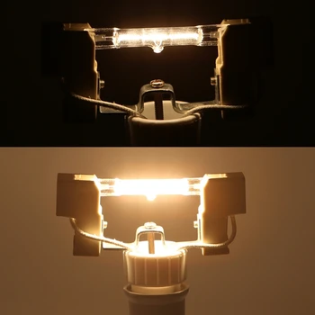 220-240 В Енергоспестяващи топли бели линейни лампи, Прожектори Електрическа крушка совалка