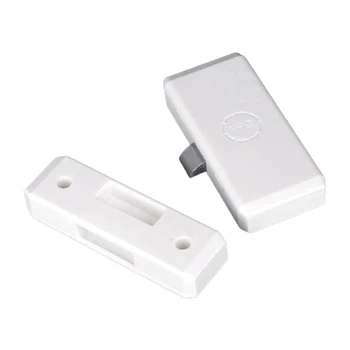 2X Смарт кутия Sasha с NFC сензор, заключване, без ключ, Невидим, Без дупки, заключване за файл, Брави за гардероб, Bluetooth приложение-ключ