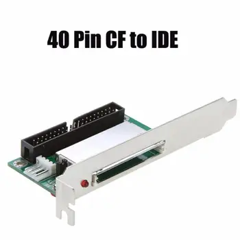 40-Пинов конвертор CF compact flash карта в IDE 3.5 адаптер PCI скоба на задния панел
