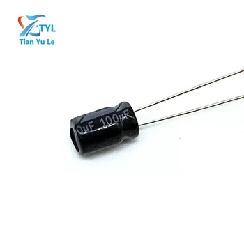 50 бр. Електролитни кондензатори с високо качество 16V100UF 6*7 мм 100 UF 16V 6*7
