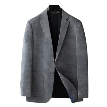 5597-висок Клас бизнес костюм за почивка, мъжко яке, тънък малък костюм, професионални костюми Four seasons