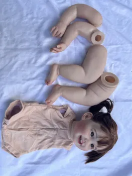 FBBD Настроила Ограничена Доставка на 28-инчов Камми Reborn Baby Cammi С Ръчно Рисувани Коса, Направен със собствените си ръце, С един допълнителен филтър корпус