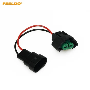 FEELDO 1 бр., автоматичен 12 В H11-9006 штекерный захранващ кабел, Комплект за трансформация ксенонови фарове, Колан, захранващи кабели