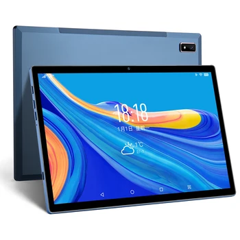 G18 Android 8.1 Tablet PC восьмиядерный 10.1-инчов 4G + 32 GB 4G Игра С Две SIM карти, Android Tablet PC Клавиатура и калъф Безплатно
