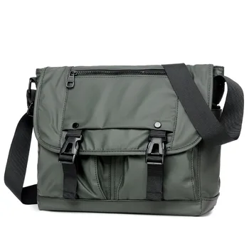 JBTP Новата модерна мъжка чанта на едно рамо от водоустойчив найлон, чанта-месинджър, дамски чанти, мъжки ежедневни бизнес чанти с голям капацитет