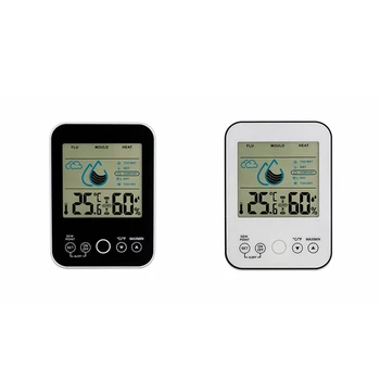 LCD Дигитален Термометър, Влагомер Сензор за Температурата В стаята Монитор Здрави Грижа Влага метеорологичната станция