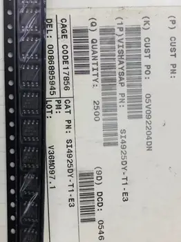 SI4925DY-T1-E3 (5шт) спецификация Съответствие/ универсална покупка на чип оригинал