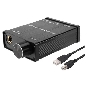USB коаксиален S / PDIF оптичен 3,5 мм/ 6,3 мм, конвертор за слушалки USB КПР цифроаналоговый аудио конвертор за Windows XP