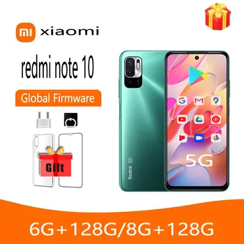 Xiaomi смартфон Redmi Note 10 5G, глобална версия, яркост 700, за показване на 90 Hz, помещение 48 MP, 5000 mah
