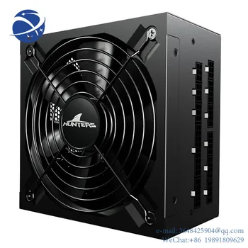 YYHC Нов Стил Смяна ATX PC захранване 1000 W Игри Тихо 14 см Вентилатор 24PIN 100-240 В Пълен модул Захранване ATX