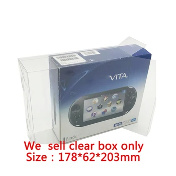 ZUIDID Висококачествена прозрачна кутия за PSV2000 за събиране на PS VITA системата 2000, защитна кутия за съхранение на домашни любимци, японската версия
