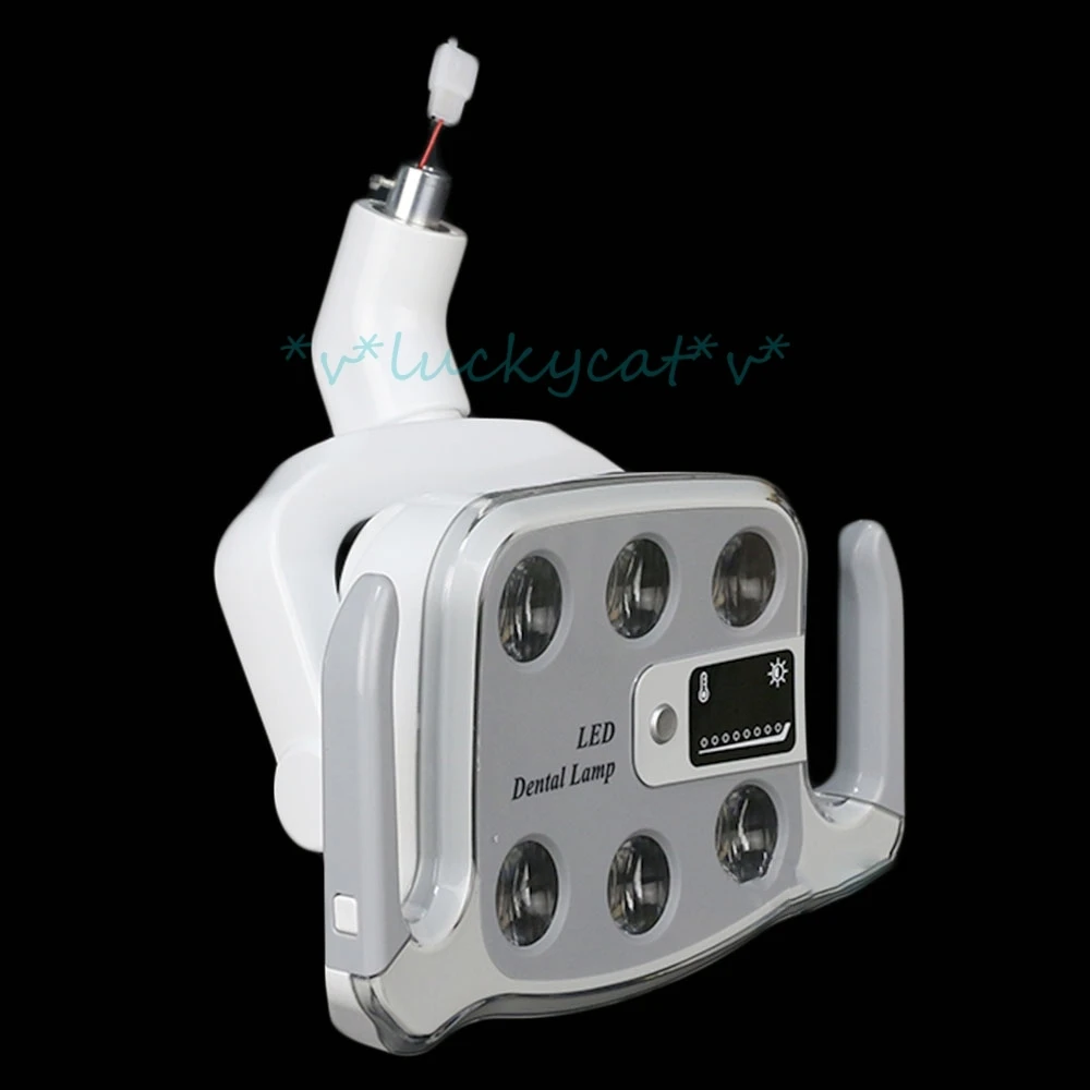 1 бр. нова 6LEDS Стоматологичен Сензорна лампа за работа с устната кухина с индукционным сензор орален лампа за зъболекарски кабинет Лампа за оборудване на зъболекарски кабинет