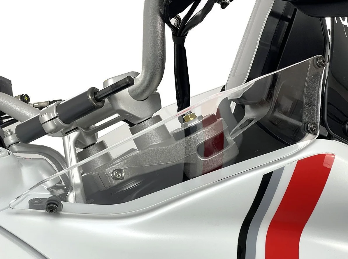 Аксесоари Desert X Дефлектор за Ducati мотоциклет DesertX 2022-2023, Странична воздуховодная плоча, защита на предното стъкло