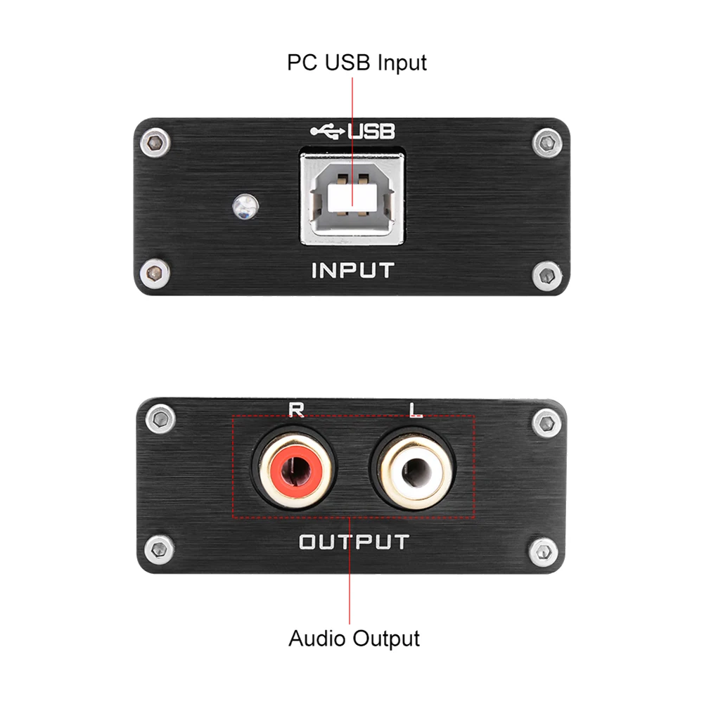 ES9018K2M Аудио Декодер КПР HIFI Подкрепа за Декодиране Звукова Карта USB 32Bit 384 khz за Усилвател за Домашно Кино