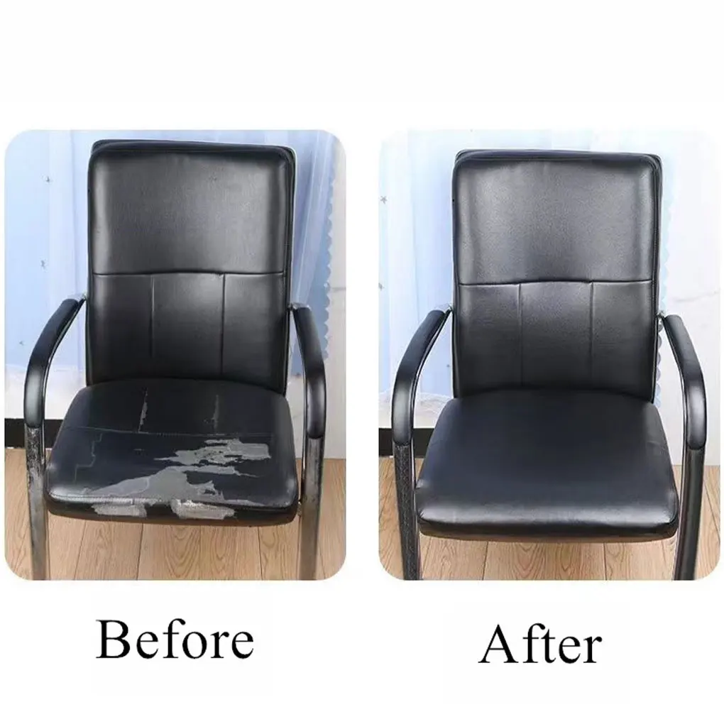 Кожена сервизна лента за седалката, ремонтни ленти, самозалепващи При продължителна употреба, трайна.