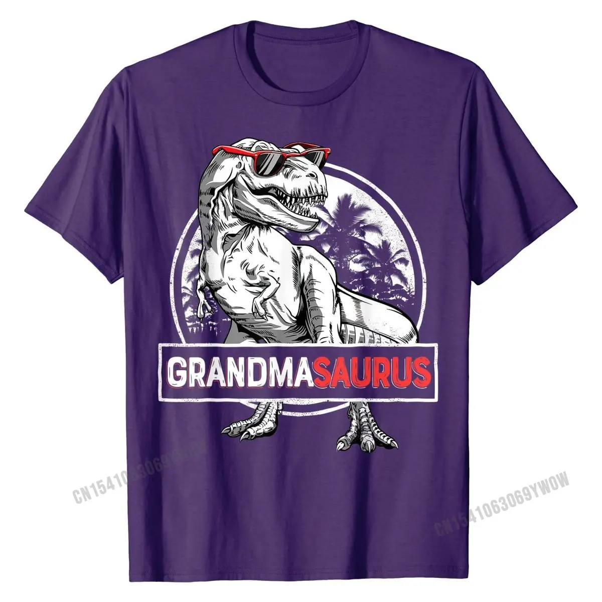 Тениска Grandmasaurus T rex Grandma Saurus Динозавър Grandmom Мъжки Популярни Класически Потници и Тениски и Памучни Тениски По Поръчка