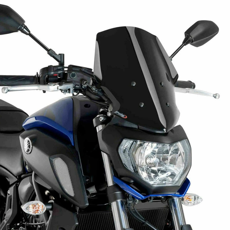 Ветрозащитный екран мотоциклет на YAMAHA MT-07 FZ-07 MT07 FZ07 2018 2019 Аксесоари