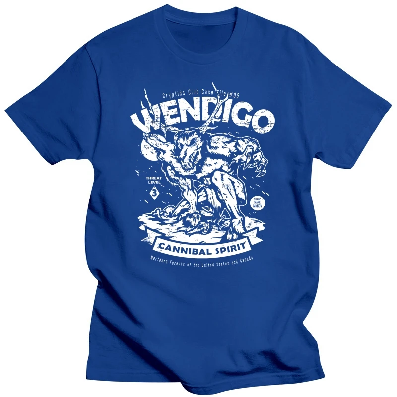 Мъжка тениска с къс ръкав Wendigo, тениска Wendigo с един деколте, дамска тениска