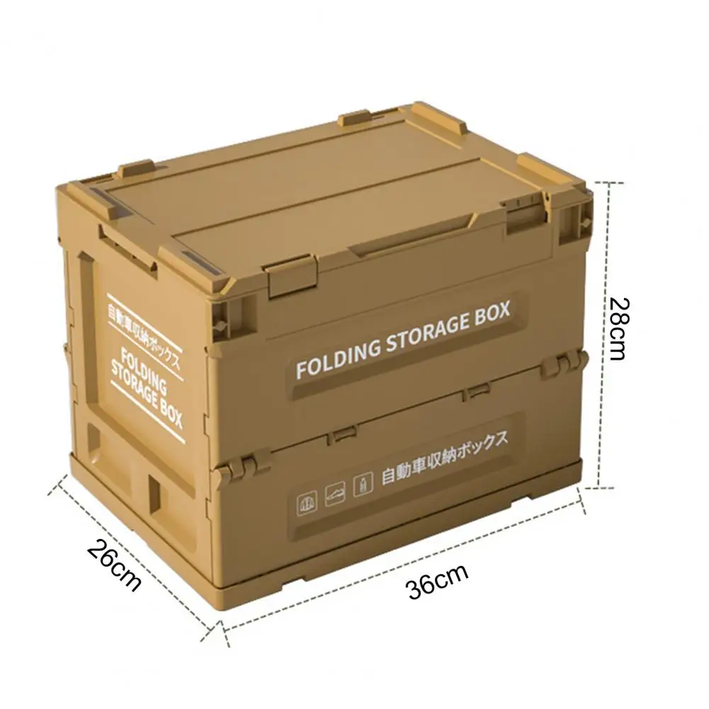 Преносим титуляр за съхранение, здрав дизайн, удобен за употреба контейнер за съхранение в багажника на колата за къмпинг