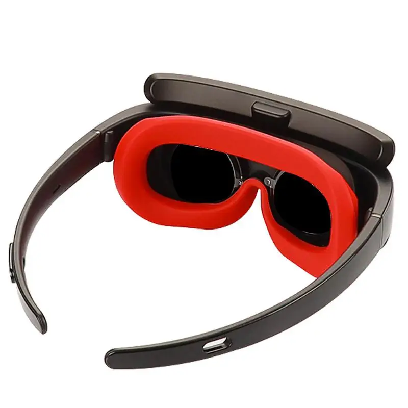 Защитен калъф за очила за виртуална реалност, удобен, здрав силиконов калъф със защита от надраскване, защитно дръжка, калъф за