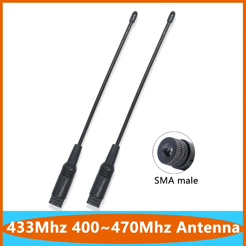VHF UHF 433 Mhz Suzan 400 ~ 470 Mhz 470 Mhz Антена За Радиостанция Omni WiFi Soft Камшик Заседателна Антена С Магнитна Основа