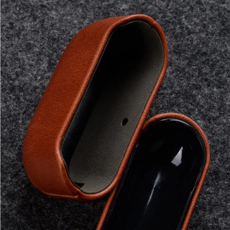 Melkco Premium Калъф от естествена Телешка кожа за Airpods Pro 2 е Луксозен Калъф за слушалки AirPods 3 2 1 Pro Vintage Shell