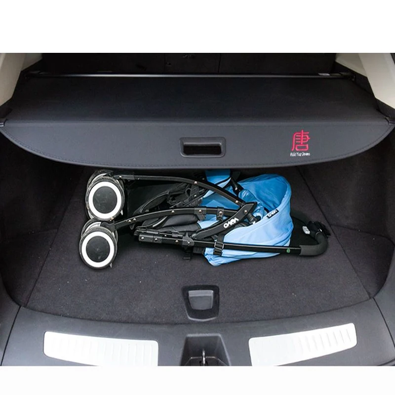 Шторка багажника на колата за аксесоари BYD Тан Тан DM-i DM-p, устойчиви на надраскване Капака на багажника, аксесоари за покриване на стените на задната част на багажник