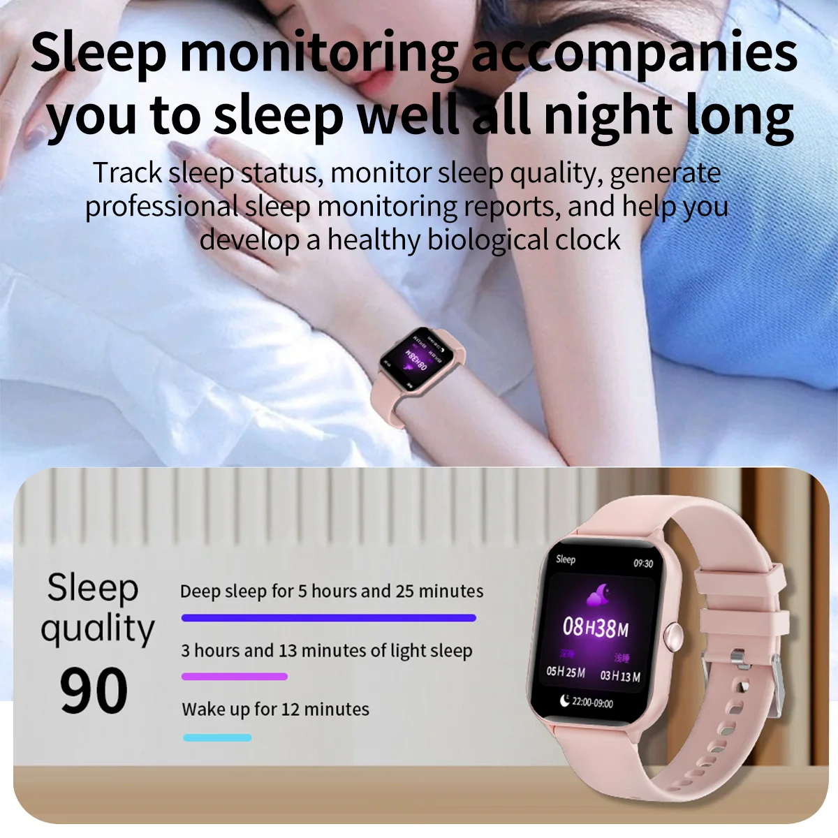 Новите Смарт Часовници За Мъже Жени Bluetooth Покана Smartwatch HD Екран, Мониторинг на Сърдечната Честота Фитнес Тракер Мультиспортивный Режим Часовници