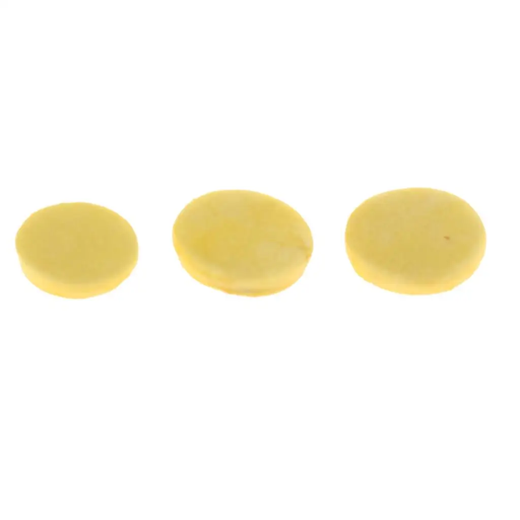 1 бр. стандартни жълти подложки Piccolos, направени със собствените си ръце, с диаметър 10 мм