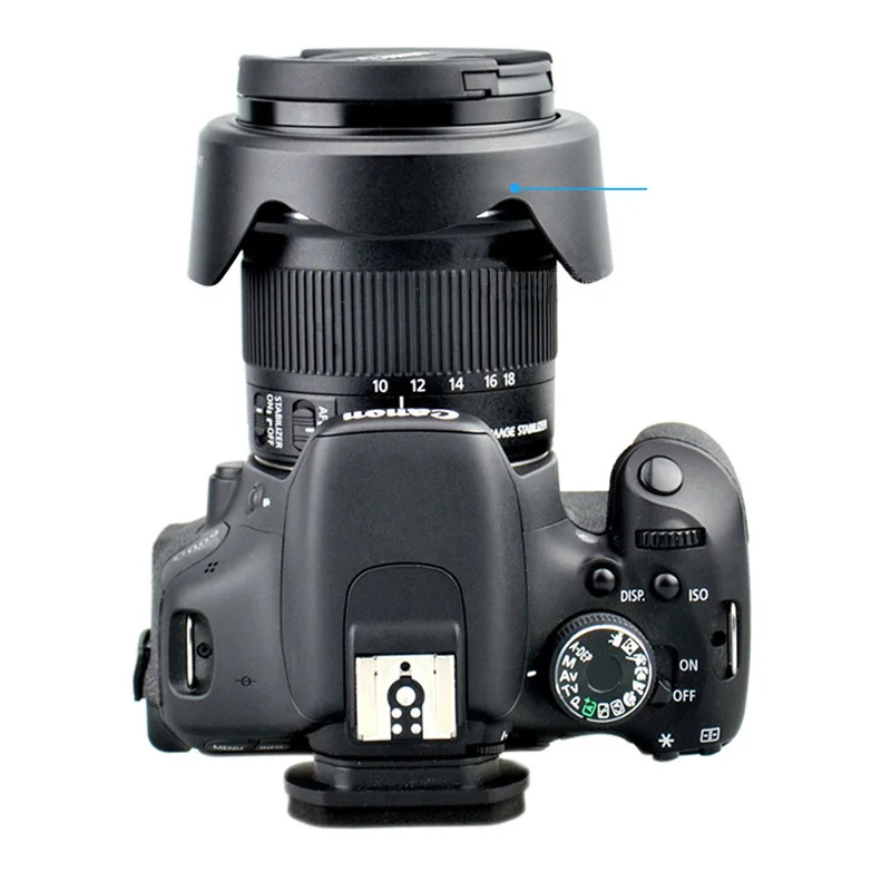 10 бр./лот EW73C EW-73C сенник за обектив обектива на камерата с лепестковой катарама за Canon-EOS EF-S 10-18 мм F4.5-5.6 обектив 67 mm с опаковъчната кутия