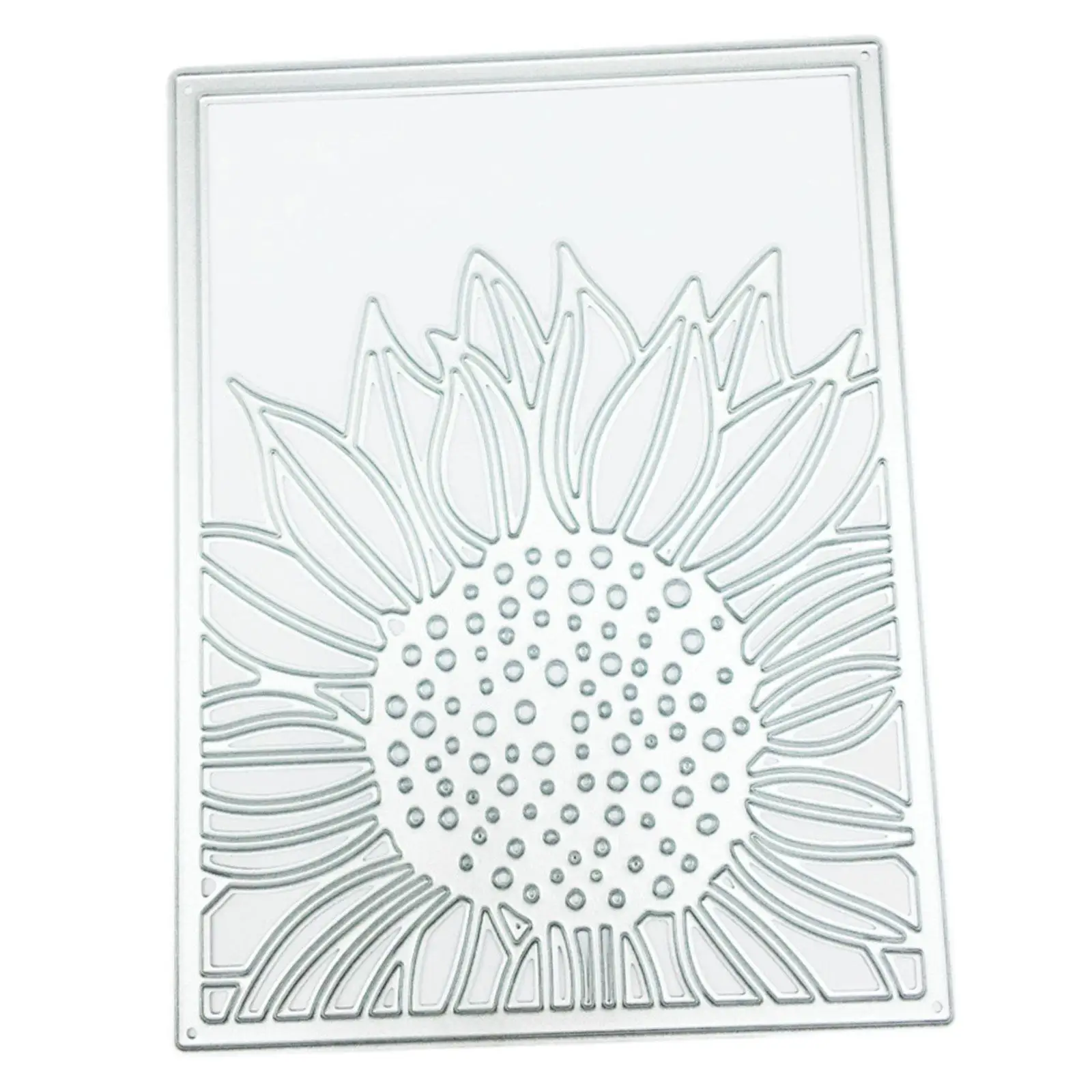 Шаблони за рязане на цветя и слънчогледи за поздравителна картичка с албума