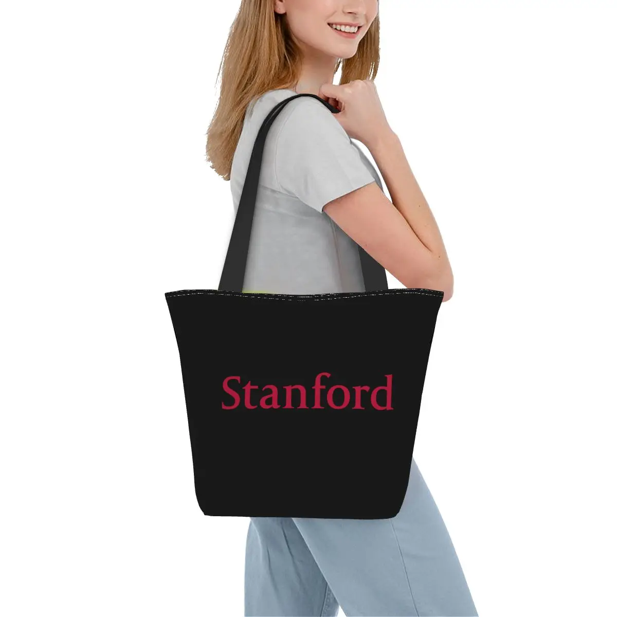 Мъжките чанти за ученици Stanford Online, преносима чанта за пазаруване с голям капацитет