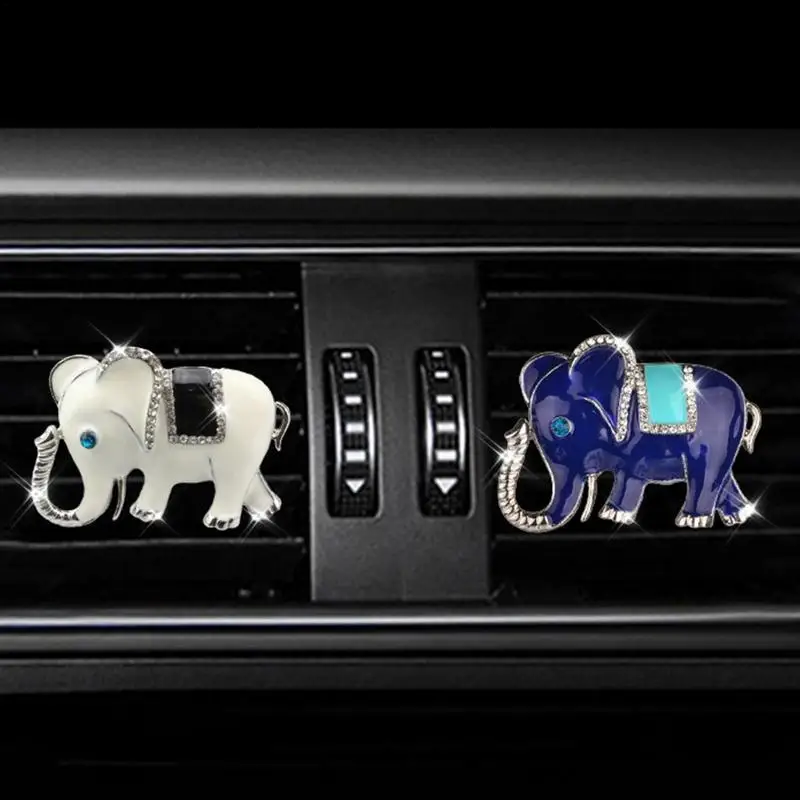 Авто освежители за въздух Elephant, отдушник в превозното средство, парфюм скоба, Мултифункционален автомобилен климатик, салонные автоаксесоари
