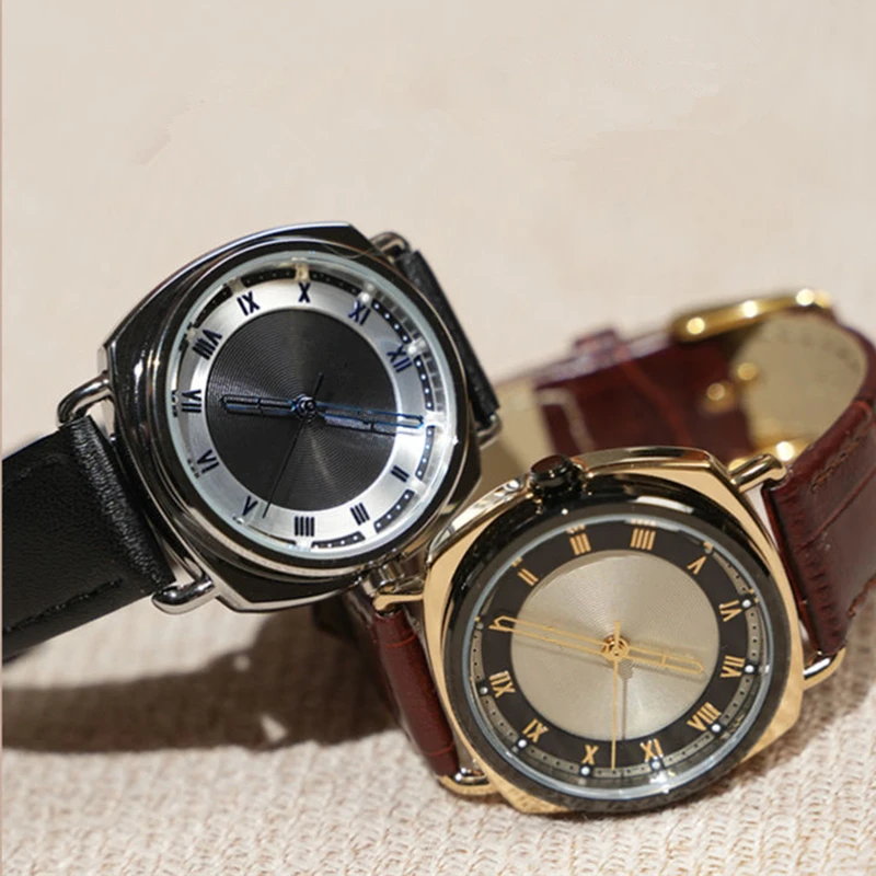 LEOCYLIN Модерни кварцови часовника 36 мм, Лесна за жени реколта водоустойчив преносими Ръчни Часовници Hardlex personality clock
