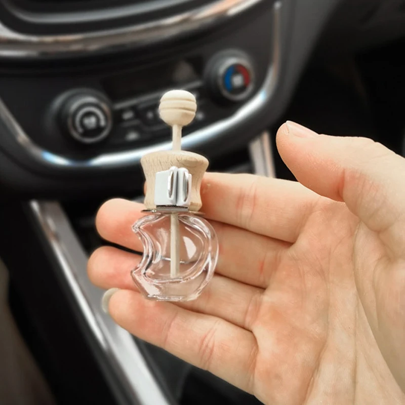 Нов автомобил воздухоотводящий флакон за парфюм, празен флакон, творчески скоба за автомобилни флакон за парфюм, многократна употреба украса за автомобил флакон за парфюм
