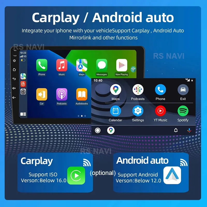 Android 13 Автомобилен Стереоприемник За Hyundai Creta ix25 2015-2019 Мултимедиен Плейър Навигация Главното Устройство Carplay QLED DSP 4G