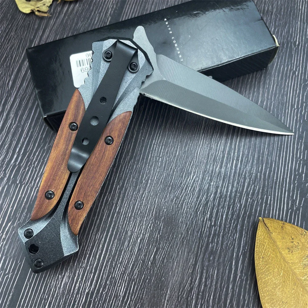 Модел KANDAR DA27 - BM Джобен нож с подкрепата на SPEEDSAFE за къмпинг, лов, за самозащита на открито, сгъваем нож за всекидневна употреба