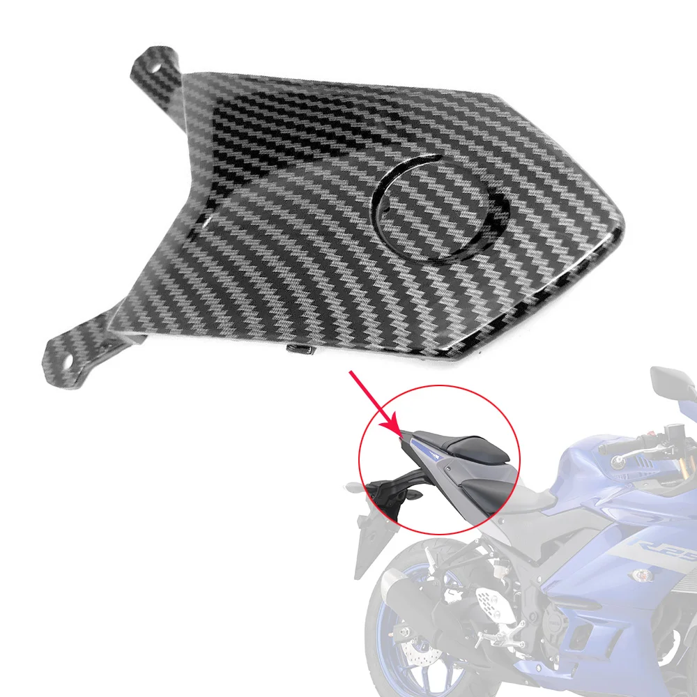 За YAMAHA YZFR3 YZF R25 R3 2014-2020 Структура От Въглеродни Влакна, Аксесоари За Модификация на Мотоциклета Делото Обтекател Част от предния Капак