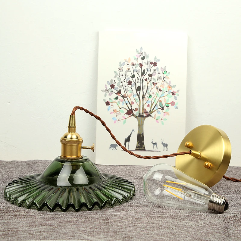 Регулируеми стъклени висящи лампи в скандинавски стил с крушка E27 за всекидневна, кухня, островен декор, аксесоари за дома, висящи осветителни тела