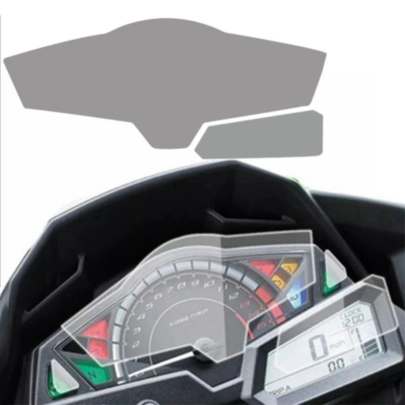 Защитно фолио за екрана, комбинации, уреди за измерване на скоростта и фолио за защита от надраскване за Kawasaki Ninja250 300 Z250 13-21 Z300