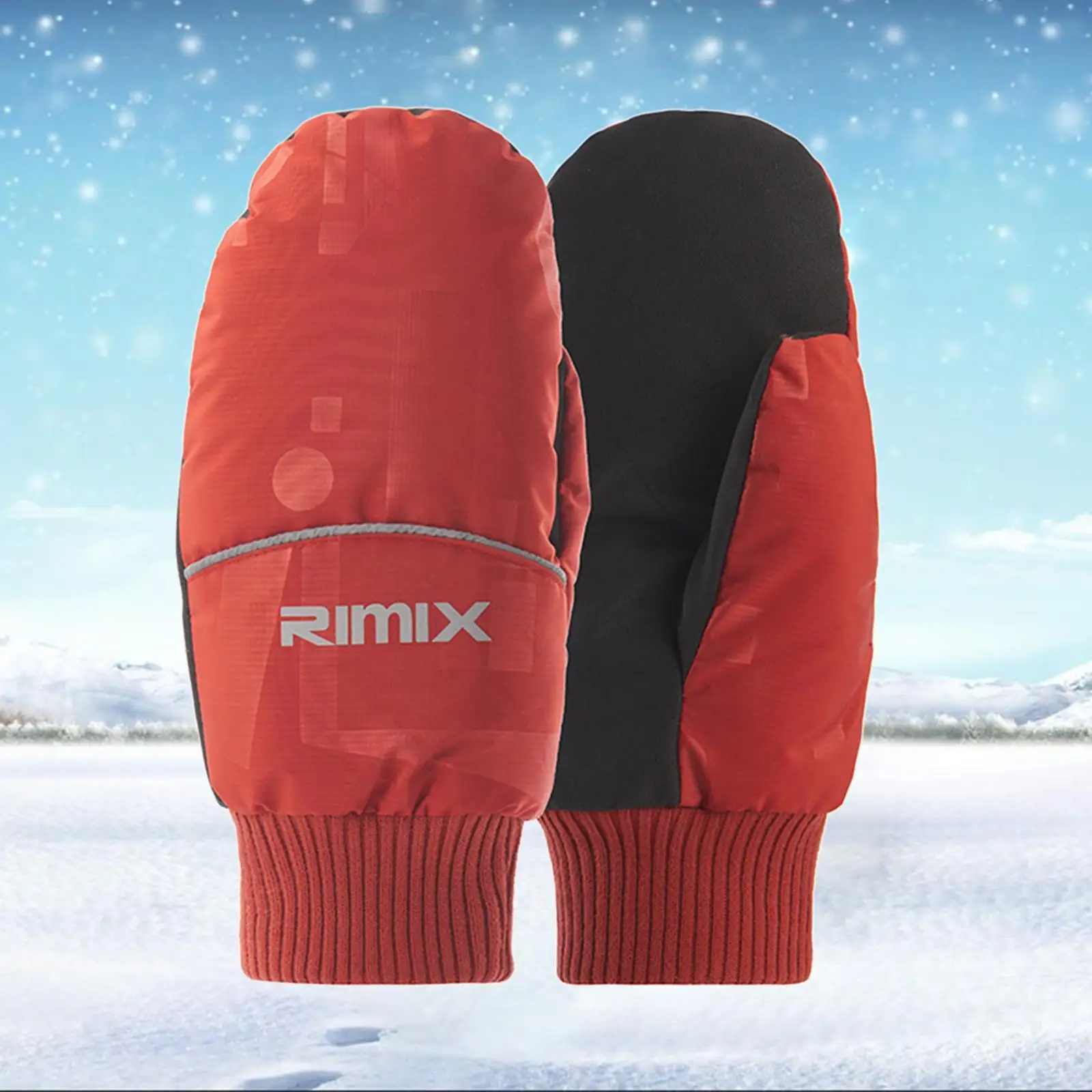 Мъжки Ски Дамски Зимни Ръкавици Ветроупорен Водоустойчиви Топли Спортни Минерални Ръкавици